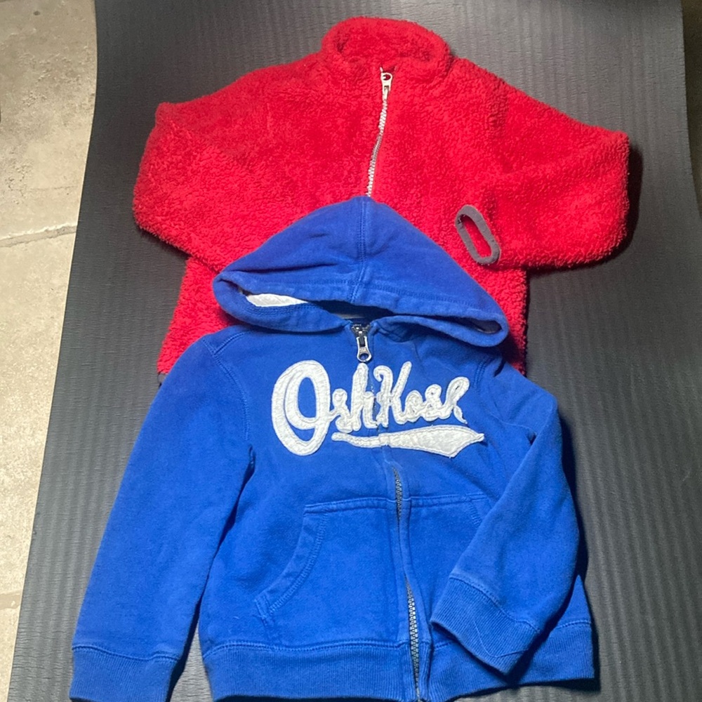 2 toddler jackets.